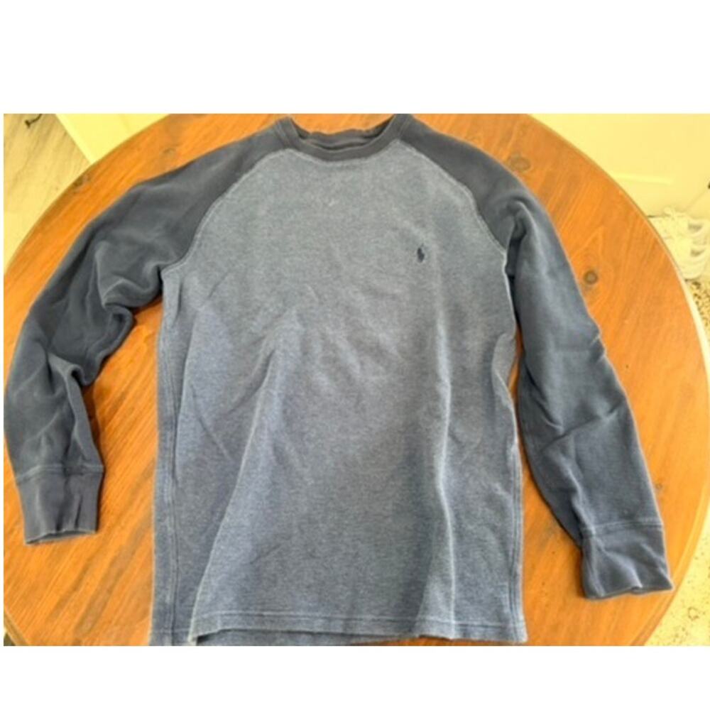 Polo Ralph Lauren Baseball Style Sweater - Size Medium Mens